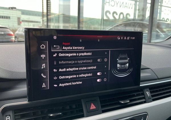 Audi A4 cena 109900 przebieg: 68332, rok produkcji 2019 z Gdynia małe 631